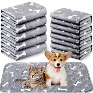 16 Pieces Washable Dog Pee Pads Cat Pets Reusable Puppy Training Pad 16x24 inche